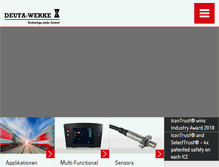 Tablet Screenshot of deuta.com